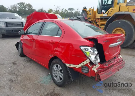 2016 Chevrolet Sonic Lt Auto z USA, uszkodzony, nr VIN 1G1JC5SH4G4168134